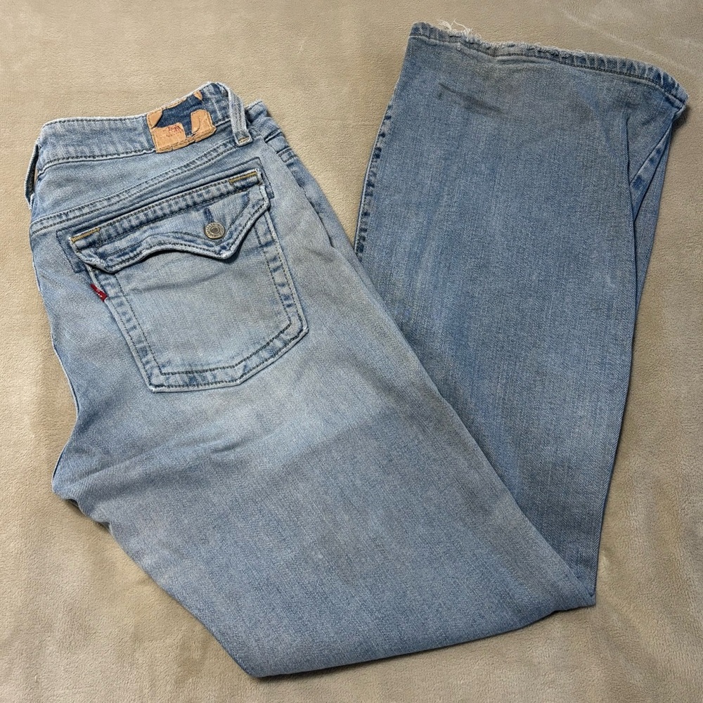 Levi's Light Blue‎ Flare Jeans